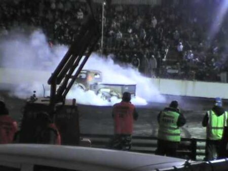 VIDEO: Gazzanats – DODGE TRUCK – Burnout Qualifying