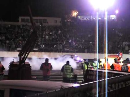 VIDEO: Gazzanats Blown Torana Burnout Qualifying