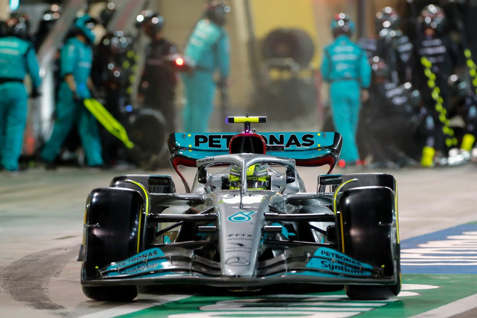 F1: Hamilton Gifted Podium After Red Bull Woes in Bahrain