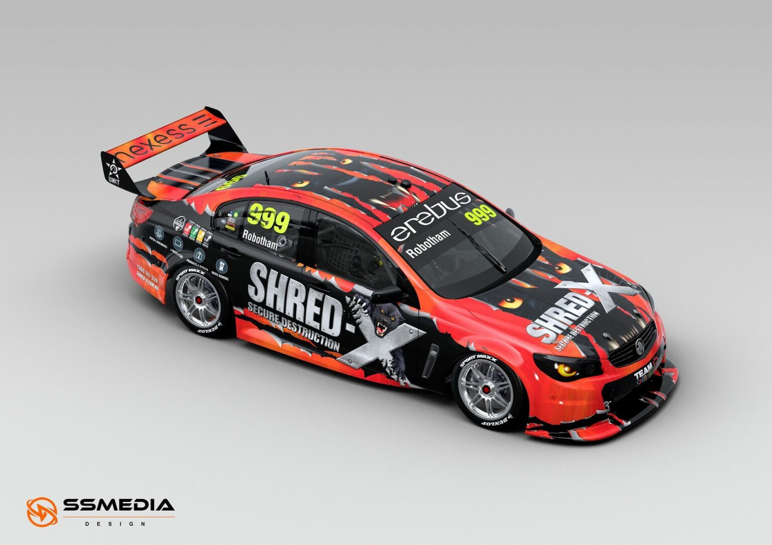 SUPERCARS: Shred-X Sponsors Jaylyn in Perth