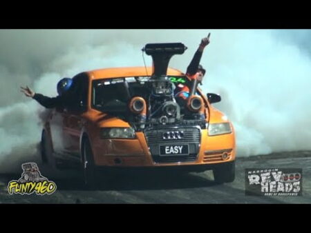 VIDEO: TWIN TURBO & SUPERCHARGED AUDI BURNOUTS AT NARROGIN REVHEADS