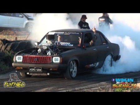 VIDEO: SUPERCHARGED V6 GEMINI “AGRO GEM” AT WAGIN BURNOUTS