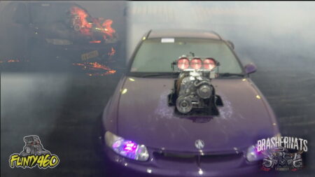 VIDEO: 1.4 HTRS PLOUGHS INTO THE WALL THEN GOES UP IN FLAMES!!