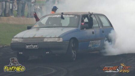VIDEO: BOOSTED BARRA VN WAGON “MYTTUFF” AT BURNOUT KING