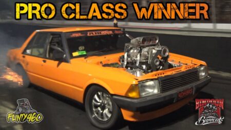 VIDEO: 4DH8RS || PRO CLASS WINNER AT BINDOON BURNOUTS
