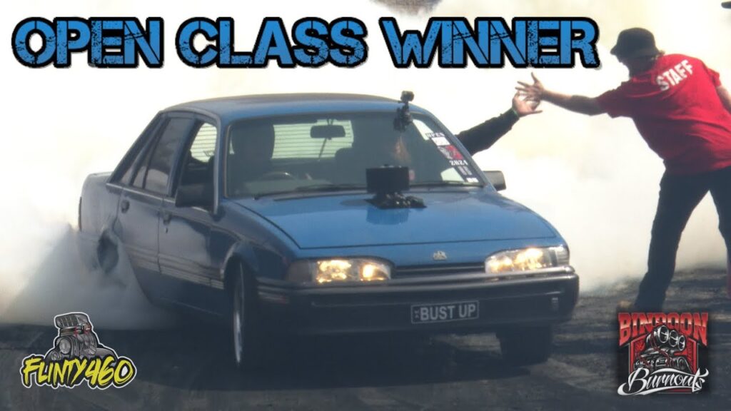 VIDEO: BUST UP || OPEN CLASS WINNER AT BINDOON BURNOUTS