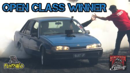 VIDEO: BUST UP || OPEN CLASS WINNER AT BINDOON BURNOUTS