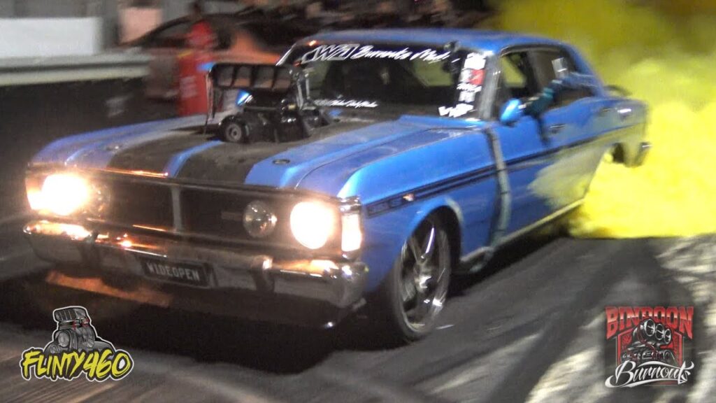VIDEO: BLOWN XY FALCON “WIDE OPEN” BRINGS THE REVS TO BINDOON BURNOUTS