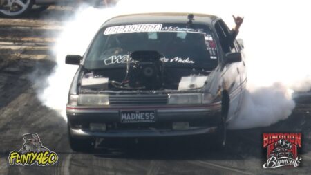 VIDEO: BLOWN VN “MADNESS” SNAPS THE CAMSHAFT AT BINDOON BURNOUTS