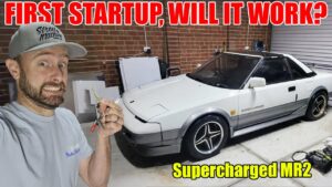 VIDEO: Supercharged MR2 – Engine back in and first start!