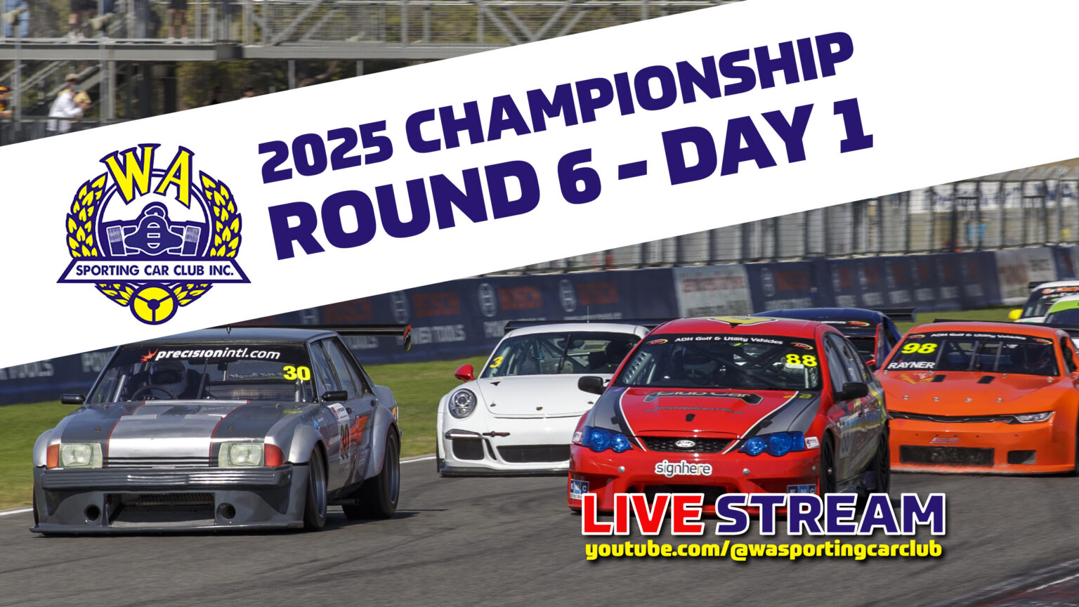 BTSTV: Live Racing from WASCC 2025 Championship Round 6 Day 1